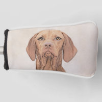 Vizsla Painting - Cute Original Dog Art