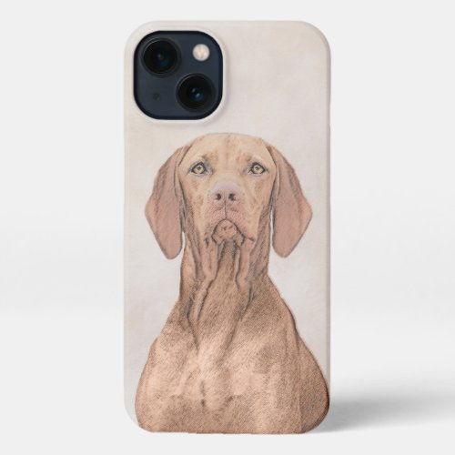 Vizsla Painting _ Cute Original Dog Art iPhone 13 Case