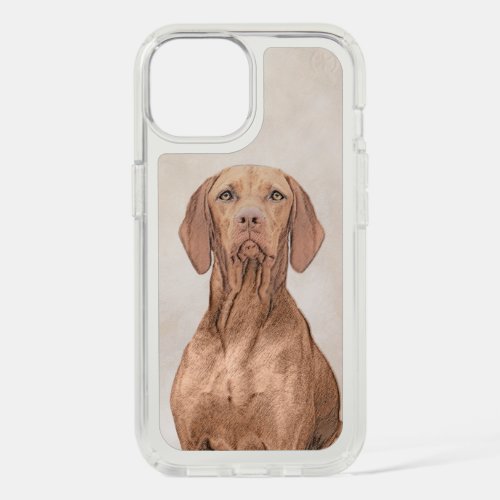 Vizsla Painting _ Cute Original Dog Art iPhone 15 Case