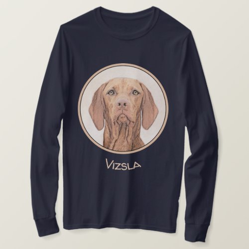 Vizsla Painting _ Cute Original Dog Art T_Shirt