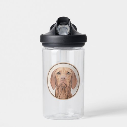 Vizsla Painting _ Cute Original Dog Art Water Bottle