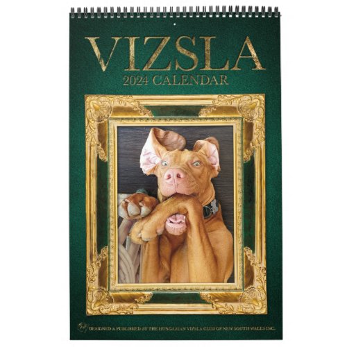 Vizsla Photo Album Calendar