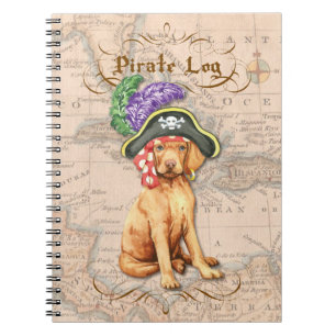 Vizsla Pirate Notebook