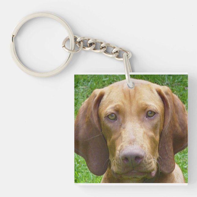 vizsla.png keychain (Front)