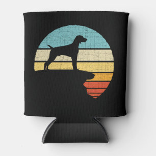 Vizsla Retro Vintage 60s 70s Dog Lover Owner Can Cooler