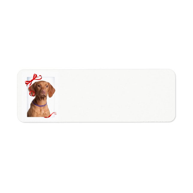 Vizsla Return Address Labels (Front)