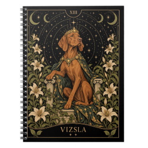 Vizsla, Starlit Tarot Art Notebook