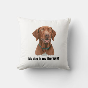 Vizsla Throw Pillow