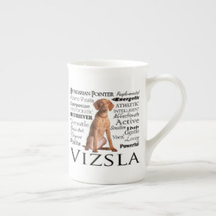 Vizsla Traits Bone China Mug