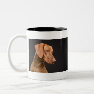 Vizsla Two-Tone Coffee Mug