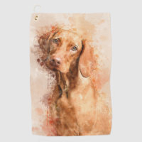 Vizsla Watercolour