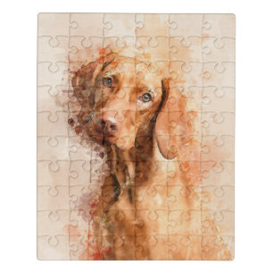 Vizsla Watercolour Jigsaw Puzzle