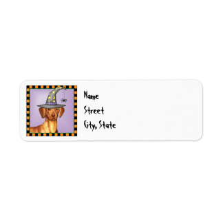Vizsla Witch Label