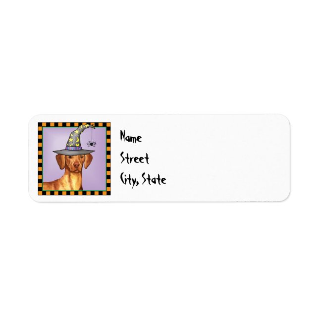 Vizsla Witch Label (Front)