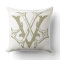 VL-LV Monogram Pillow