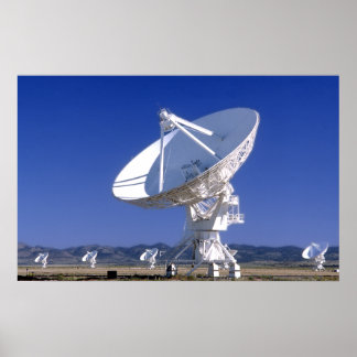 VLA - Listening to the Universe Poster