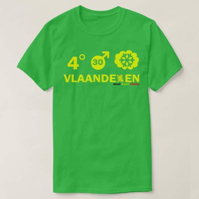 Vlaanderen Weather alt T-Shirt (Design Front)