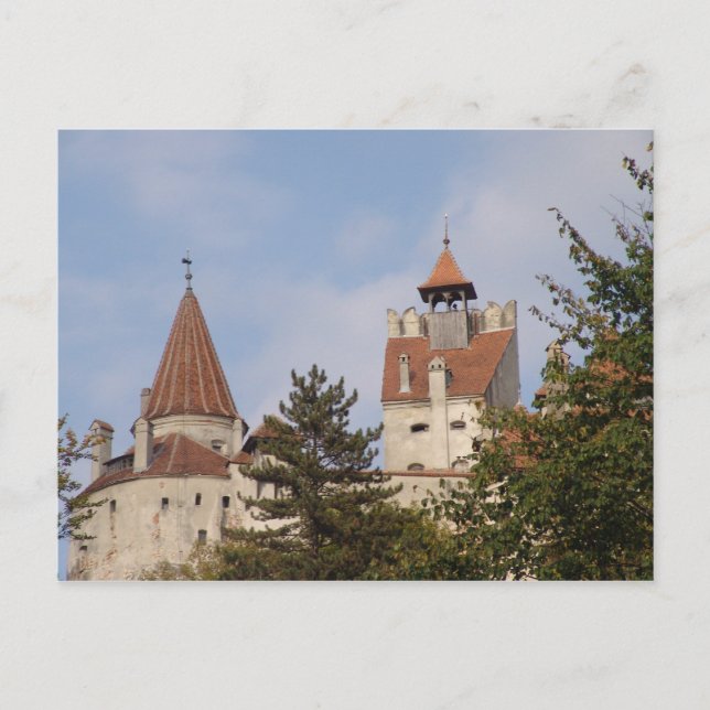 Vlad Dracul, AKA Dracula, castle at Bran 1 Postcard (Front)