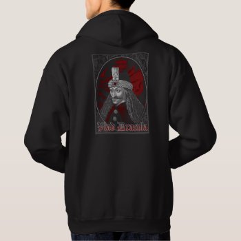 Vlad Dracula Gothic Hoodie by themonsterstore at Zazzle