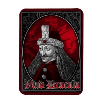 Vlad Dracula Gothic Magnet by themonsterstore at Zazzle
