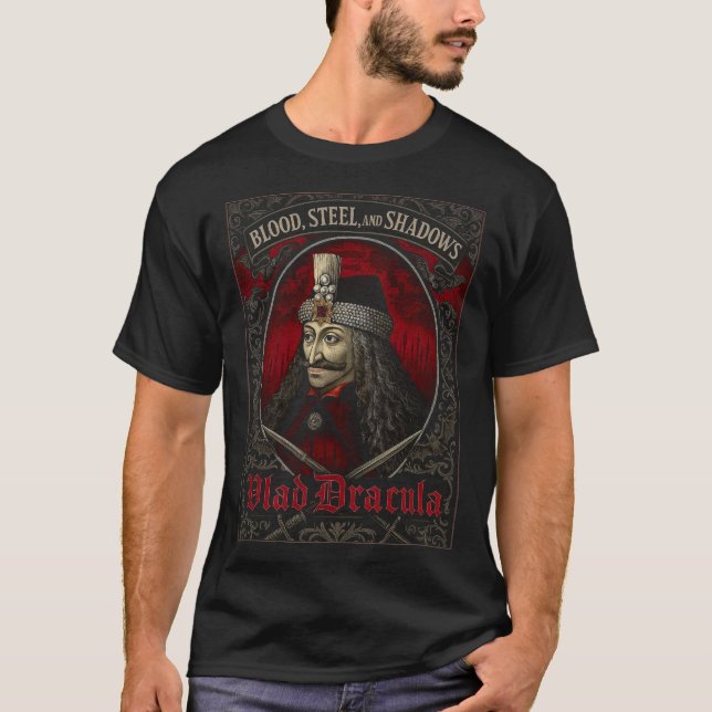 Vlad Dracula Gothic Men’s T-Shirt (Adult) (Front)