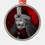 Vlad Dracula Gothic Metal Ornament at Zazzle