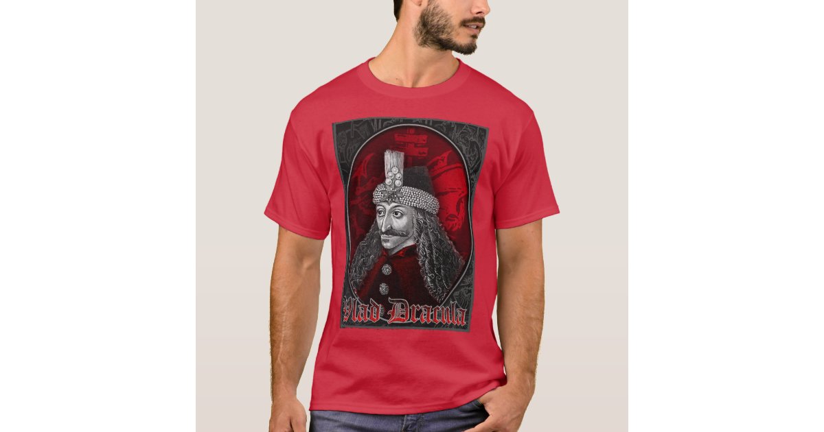 Vlad Dracula - a skull portrait, Men's T-Shirt Regular