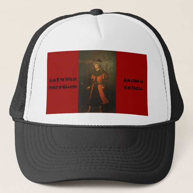 Vlad III the Impaler Trucker Hat (Front)