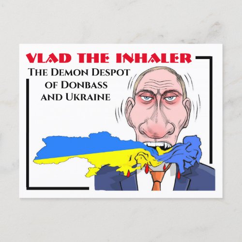 Vlad Putin Postcard