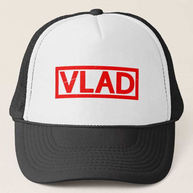 Vlad Stamp Trucker Hat (Front)