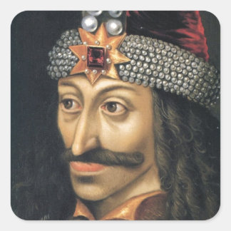 Vlad Tepes [Count Dracula] Square Sticker