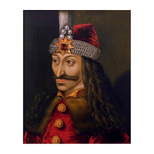 Vlad Tepes: Impaler, Dracula Dragon Prince Voivode Acrylic Print