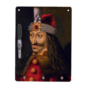 Vlad Tepes: Impaler, Dracula Dragon Prince Voivode Dry Erase Board