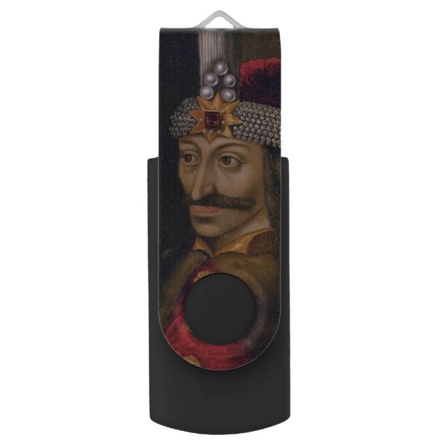 Vlad Tepes: Impaler, Dracula Dragon Prince Voivode Flash Drive (Front Vertical)