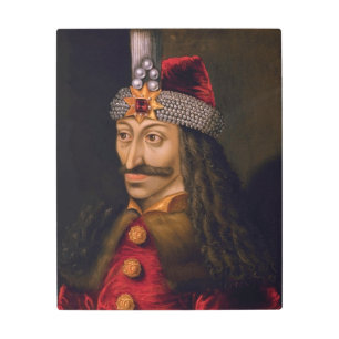 Vlad Tepes: Impaler, Dracula Dragon Prince Voivode Metal Print