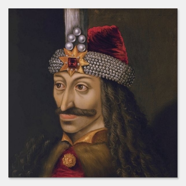 Vlad Tepes: Impaler, Dracula Dragon Prince Voivode Sign (Front)