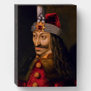 Vlad Tepes: Impaler, Dracula Dragon Prince Voivode Wooden Box Sign