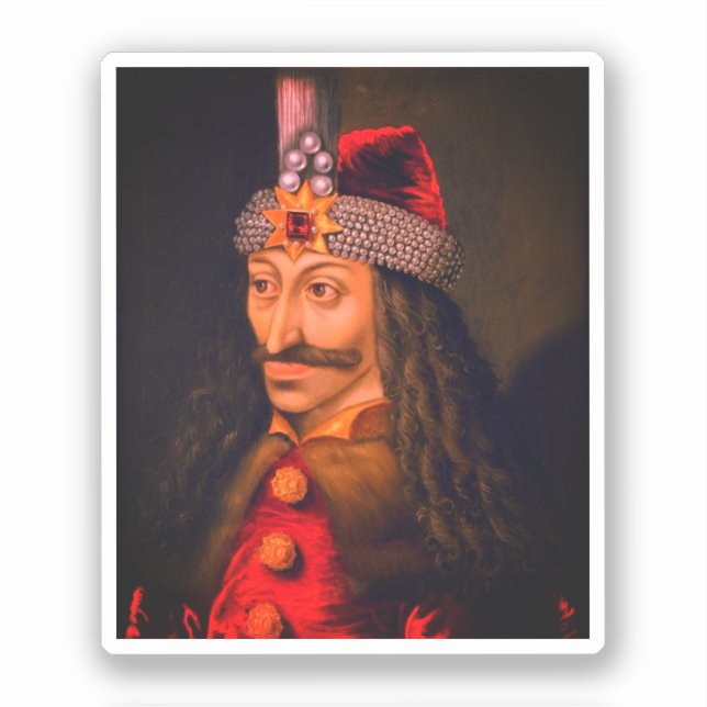 Vlad the Impaler - Dracula Sticker (Front)
