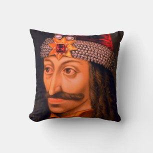 Vlad the Impaler - Dracula Throw Pillow