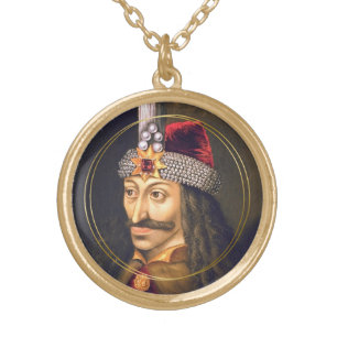 Vlad The Impaler Gold Plated Necklace