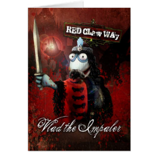 Vlad the Impaler Sock Puppet Cards