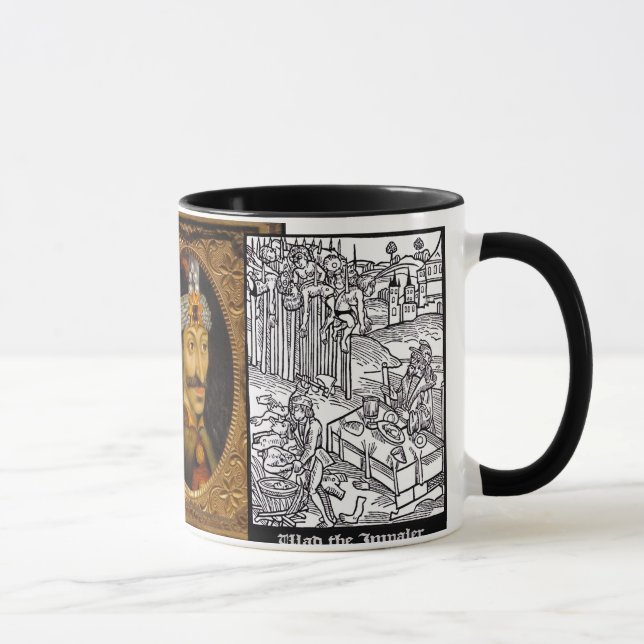 Vlad the Impaler Tri-Design Mug (Right)