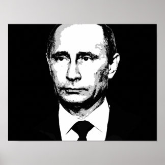 Vladamir Putin Face Poster