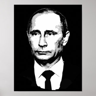 Vladamir Putin Face Poster