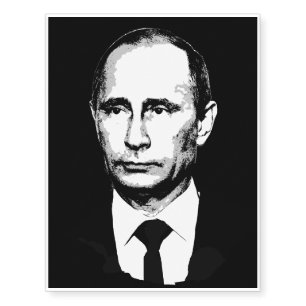 Vladamir Putin Face Temporary Tattoos