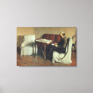Vladimir Lenin at Smolny, 1930 Canvas Print