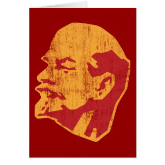 vladimir lenin cccp portrait cards