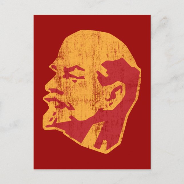 vladimir lenin cccp portrait postcard (Front)