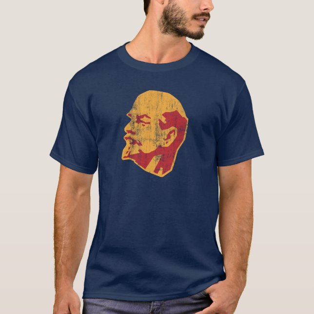 vladimir lenin cccp portrait T-Shirt (Front)