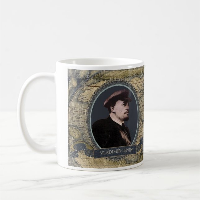 Vladimir Lenin Historical Mug (Left)